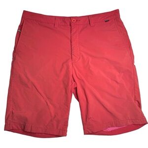 Travis Mathew Stretch Flat Front Golf Shorts 10” Inseam Preppy Athleisure